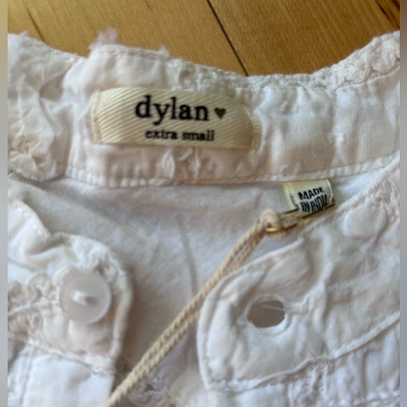 Dylan sundance white ruffled long sleeve - Picture 3 of 4